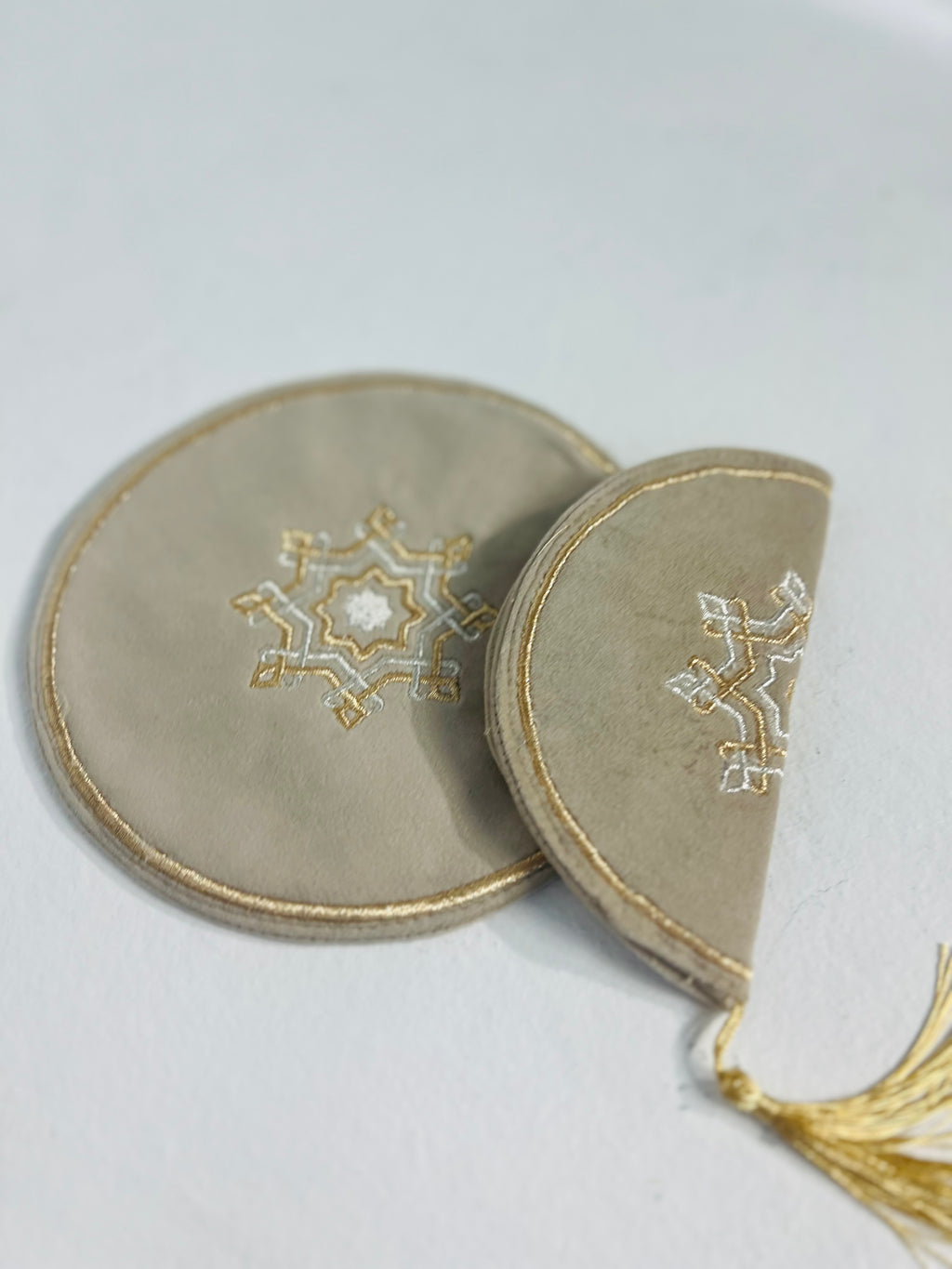 Hand Embroidered Tea Set