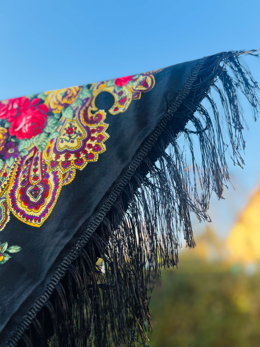 Berber Floral Shawl