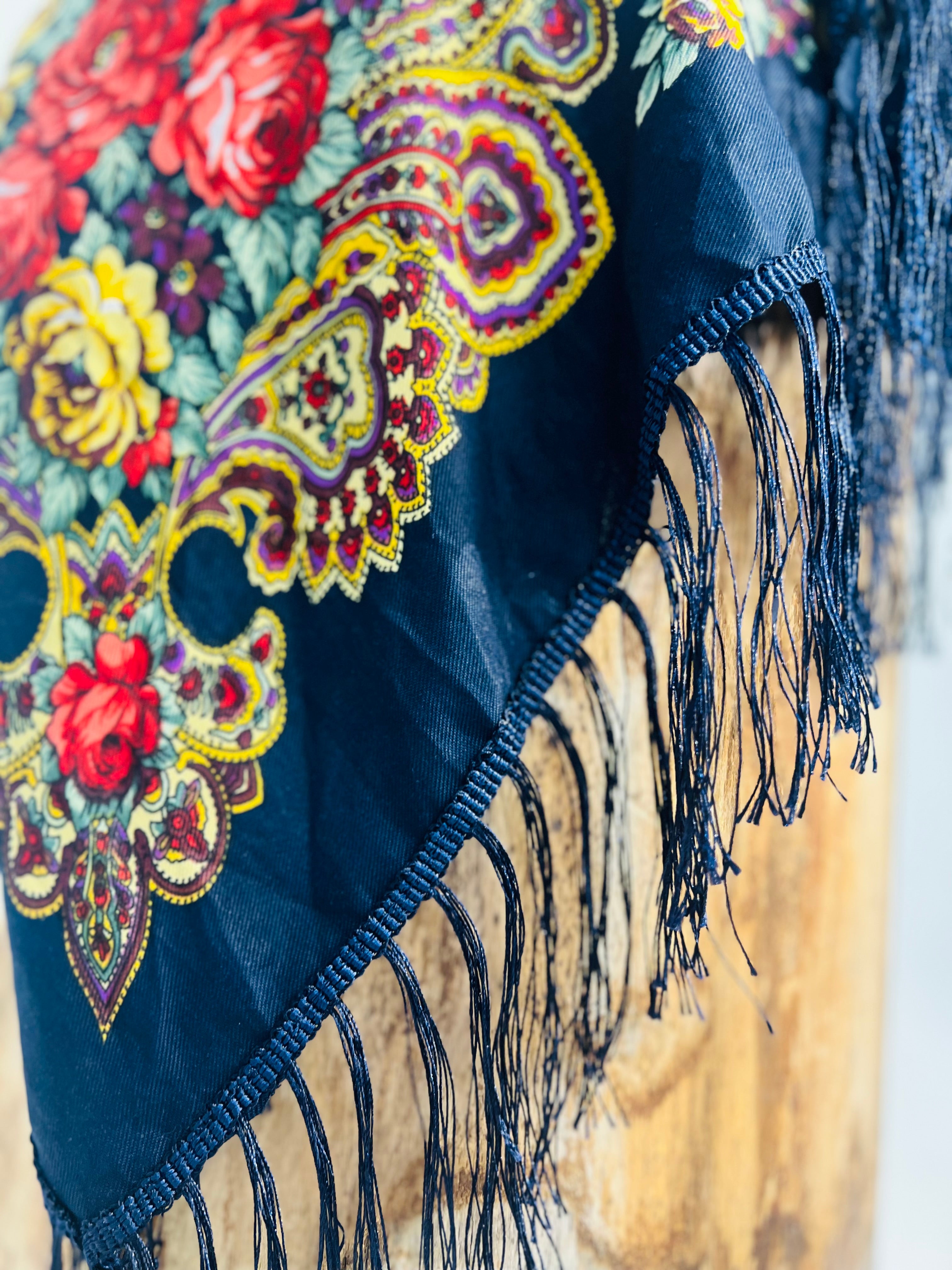 Berber Floral Shawl