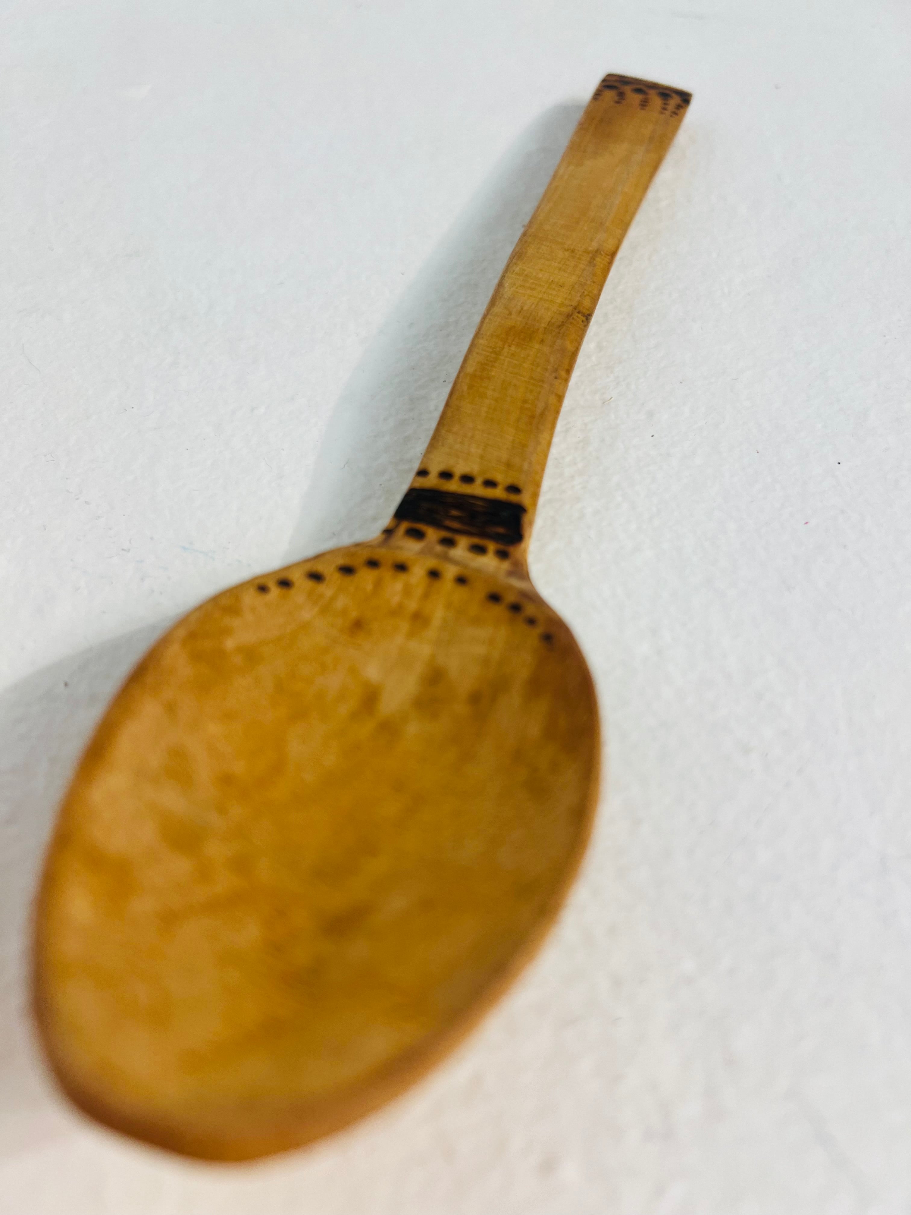 Wooden Spoon - Hand Carved