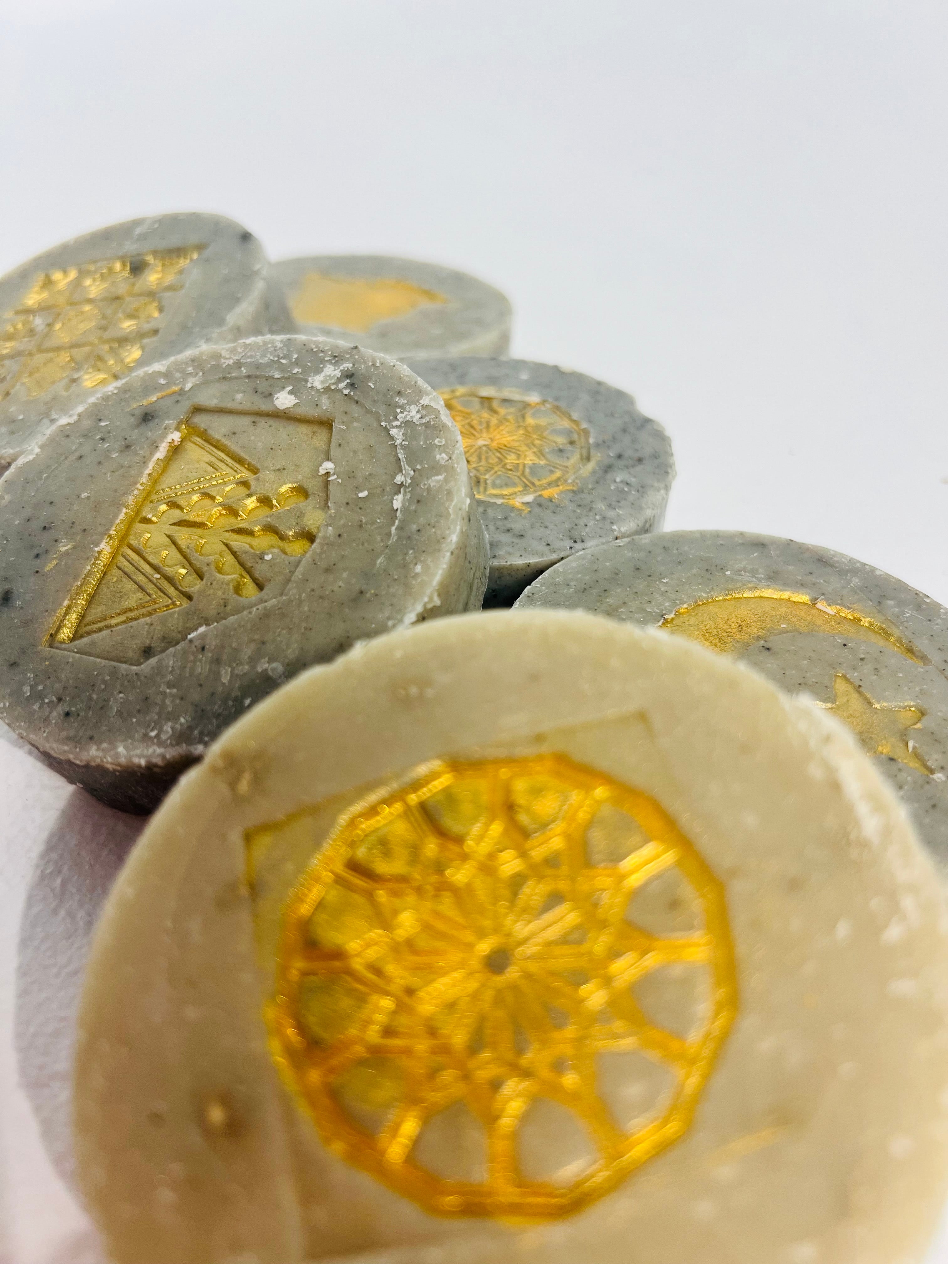 Handmade Algerian Soap - Engraved Symbols
