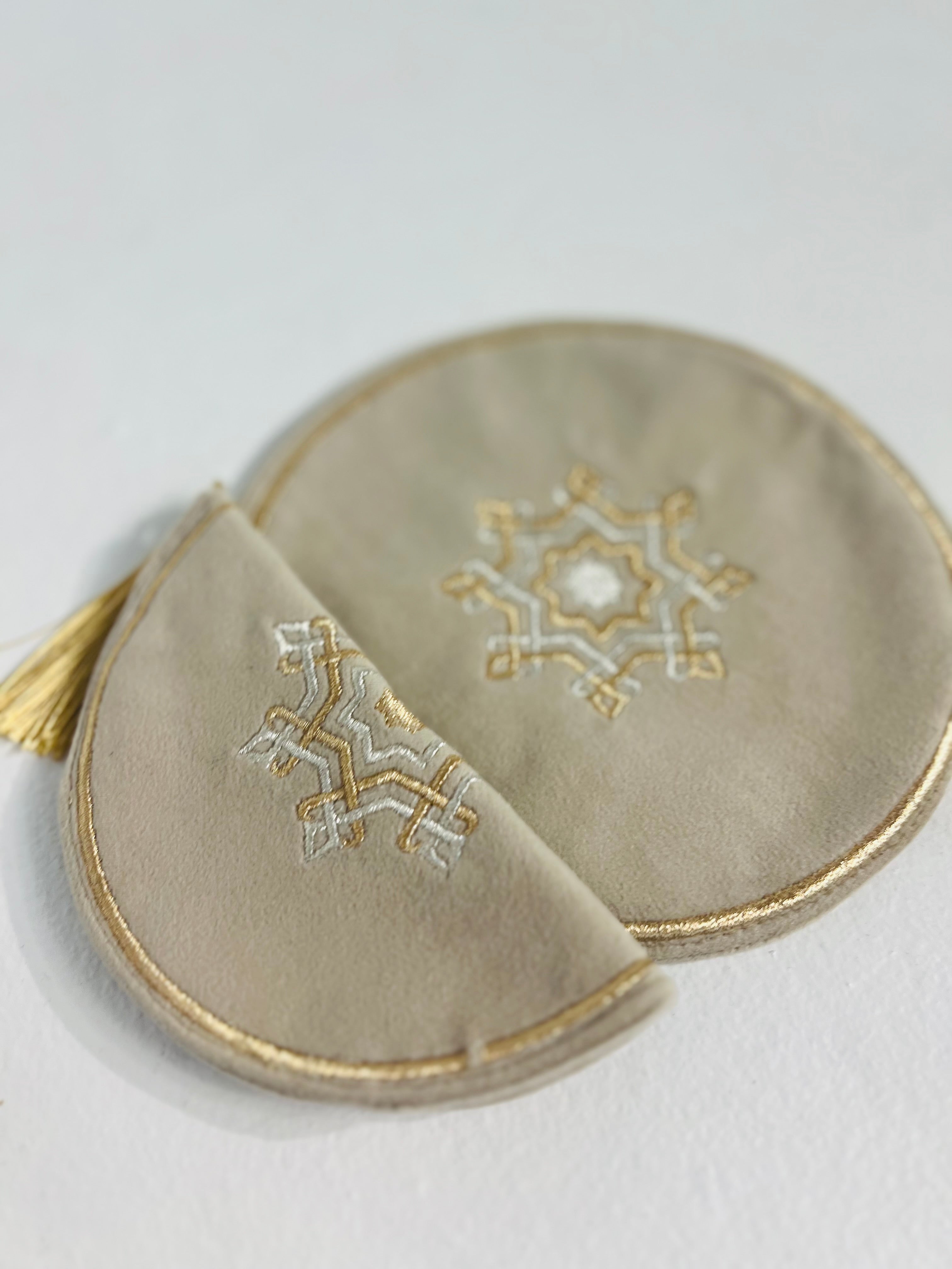 Hand Embroidered Tea Set
