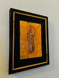 Copper Wall Art - The Haik Lady