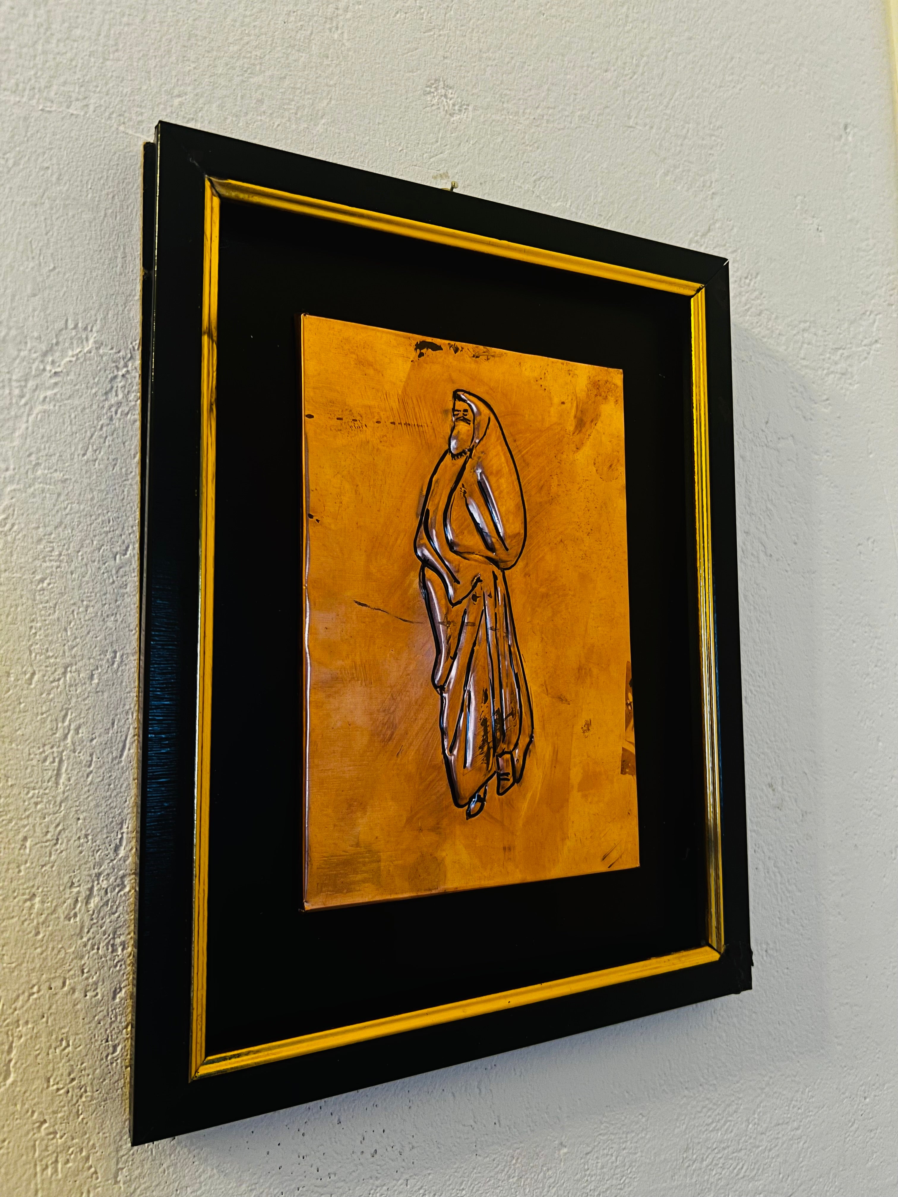 Copper Wall Art - The Haik Lady