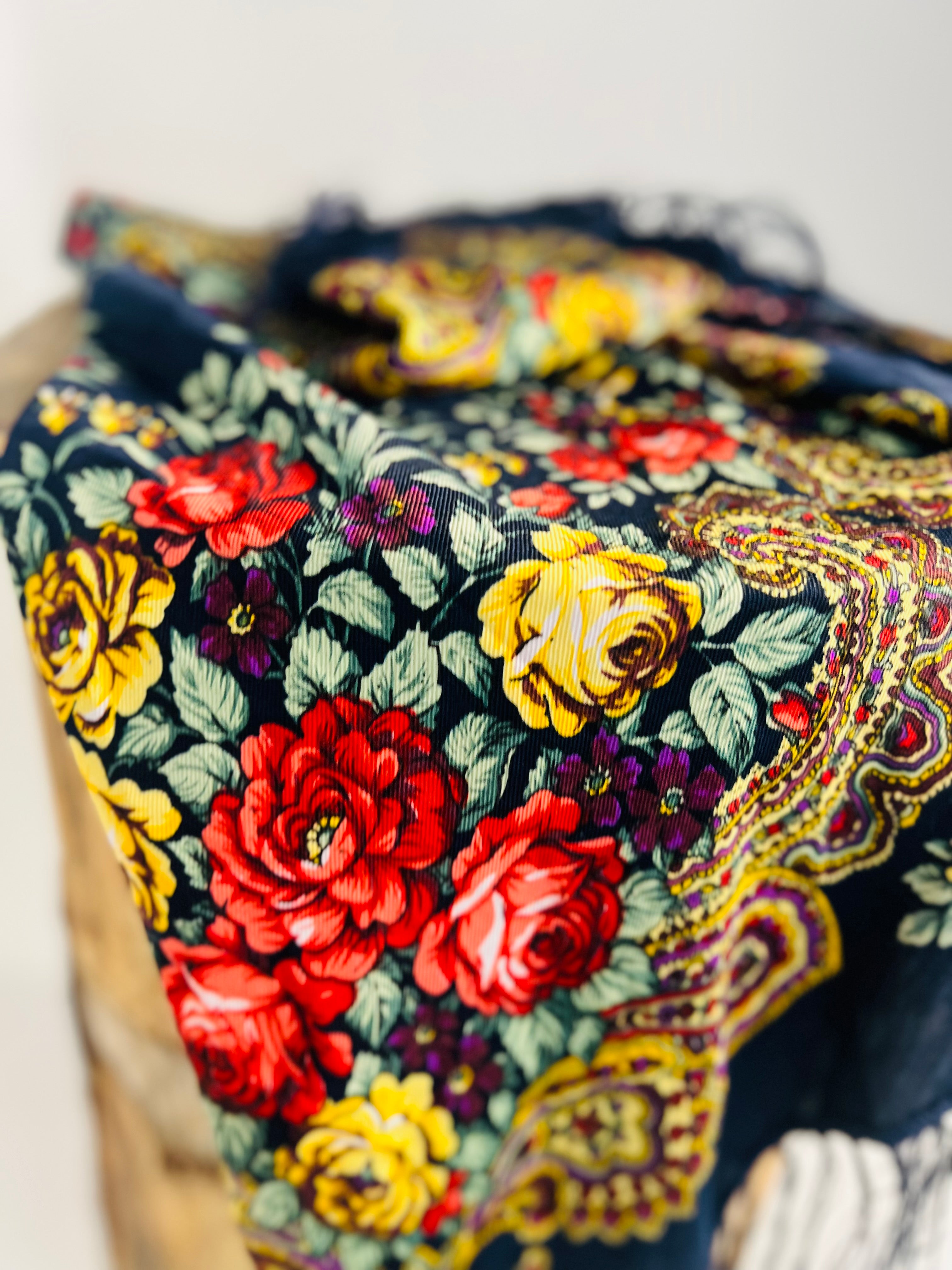 Berber Floral Shawl