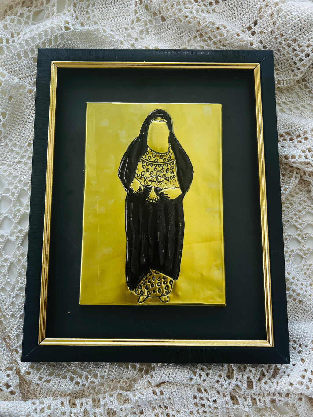 Copper Wall Art - The Melaya Lady