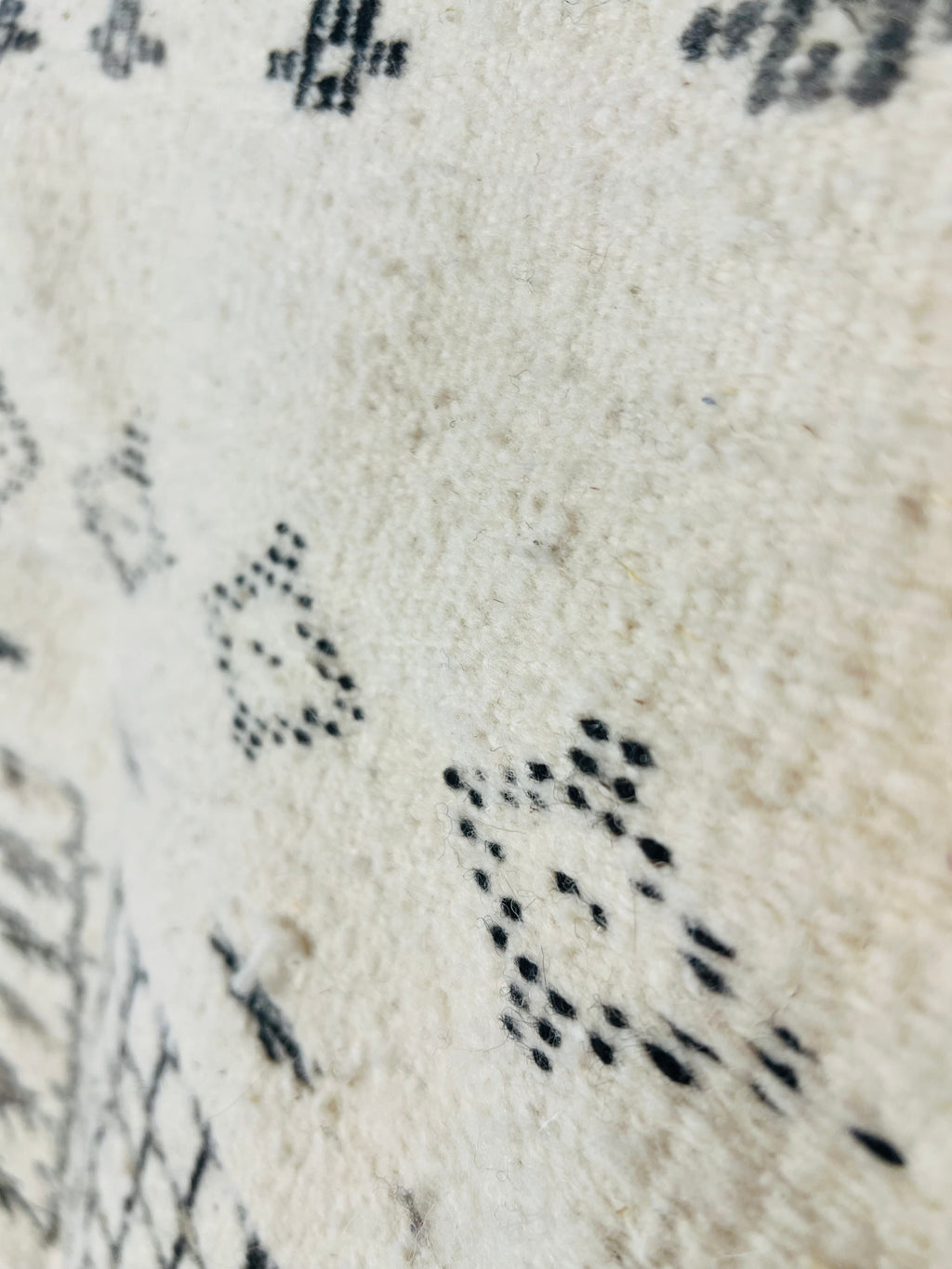 M’Zab Wool Rug - Ecru