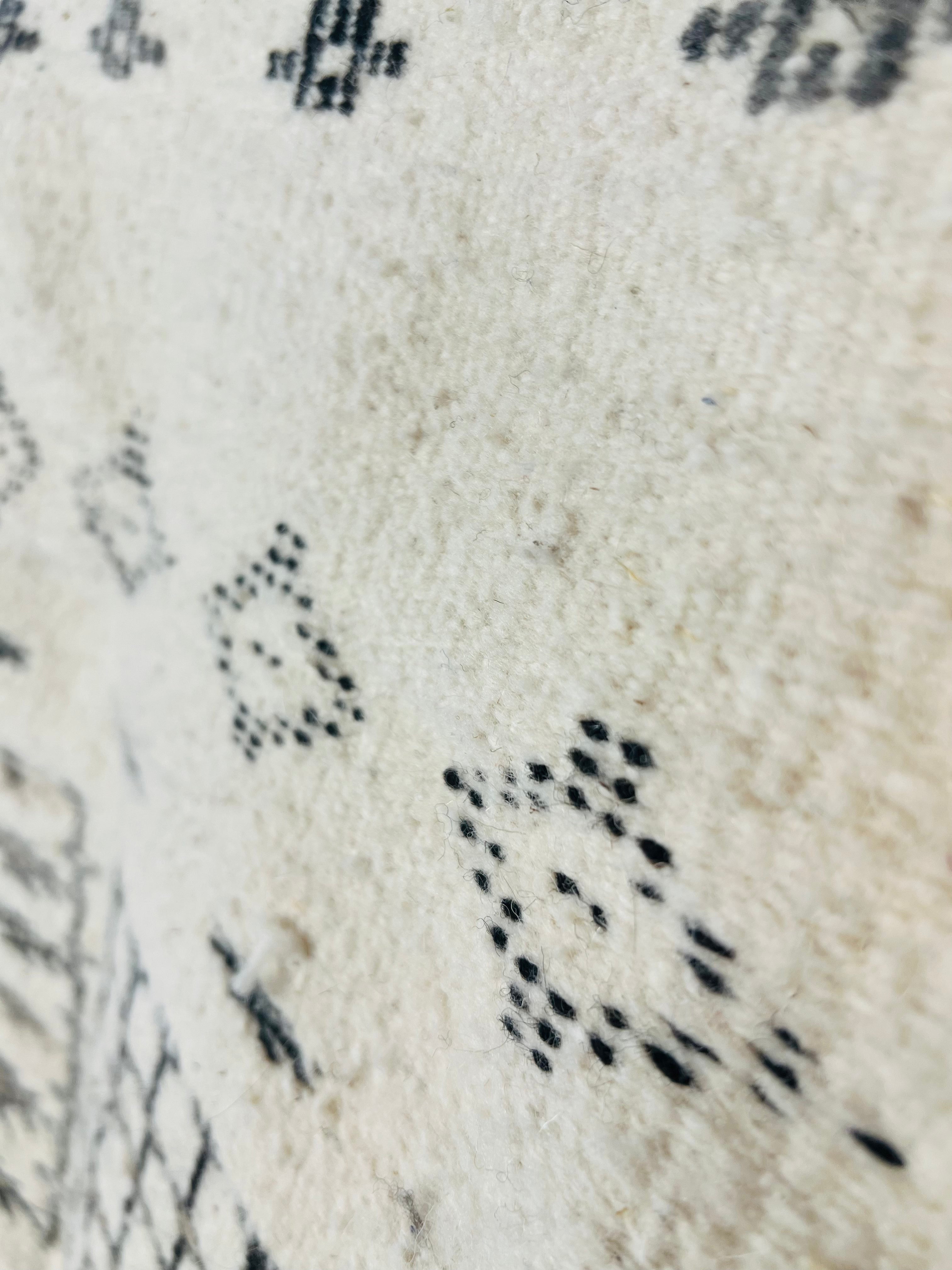 M’Zab Wool Rug - Ecru