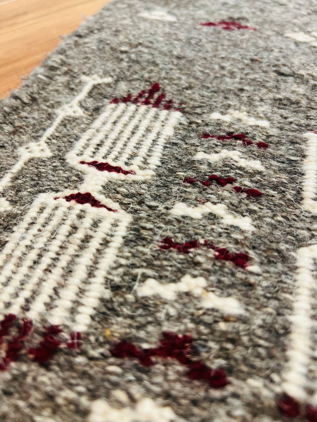 M’Zab Wool Rug – Stone