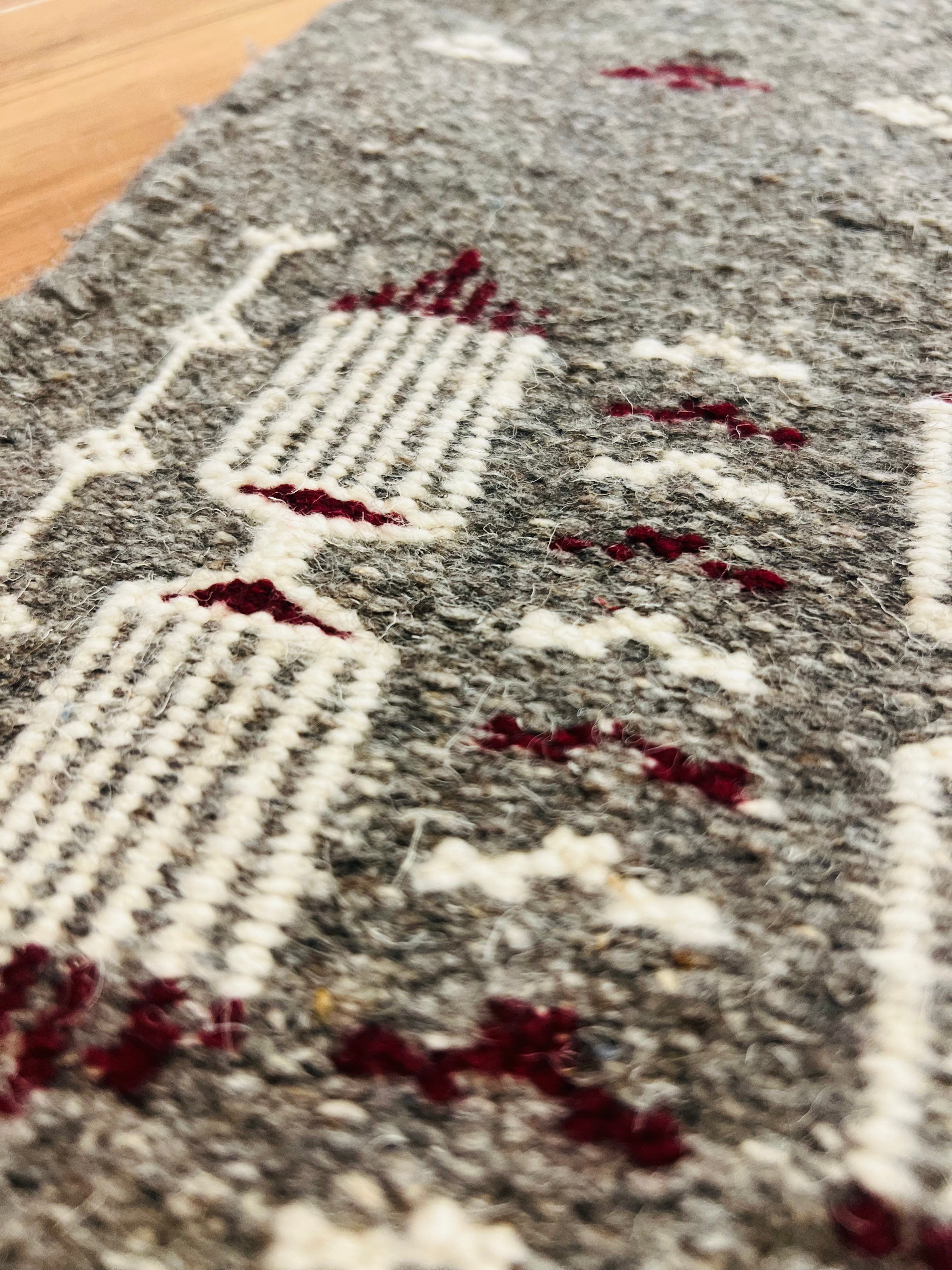 M’Zab Wool Rug – Stone