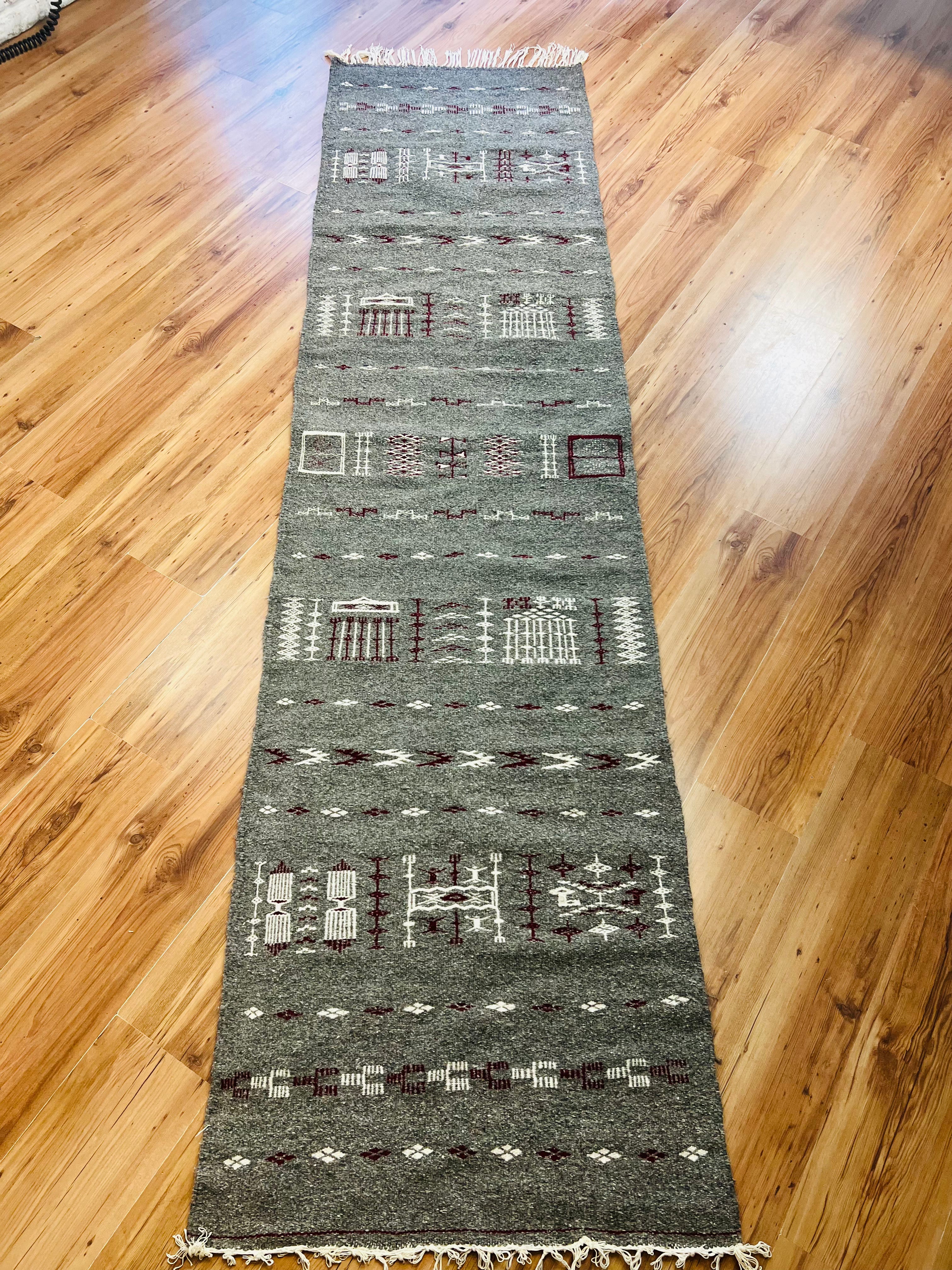 M’Zab Wool Rug – Stone